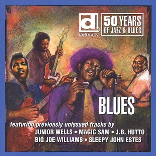 Various : Delmark Records 50 Years Of Jazz And Blues - Blues (2xCD, Comp)