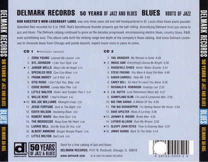 Various : Delmark Records 50 Years Of Jazz And Blues - Blues (2xCD, Comp)