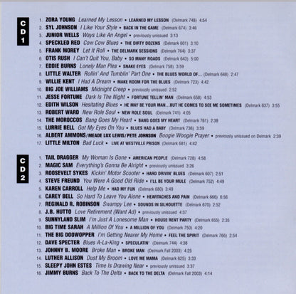 Various : Delmark Records 50 Years Of Jazz And Blues - Blues (2xCD, Comp)