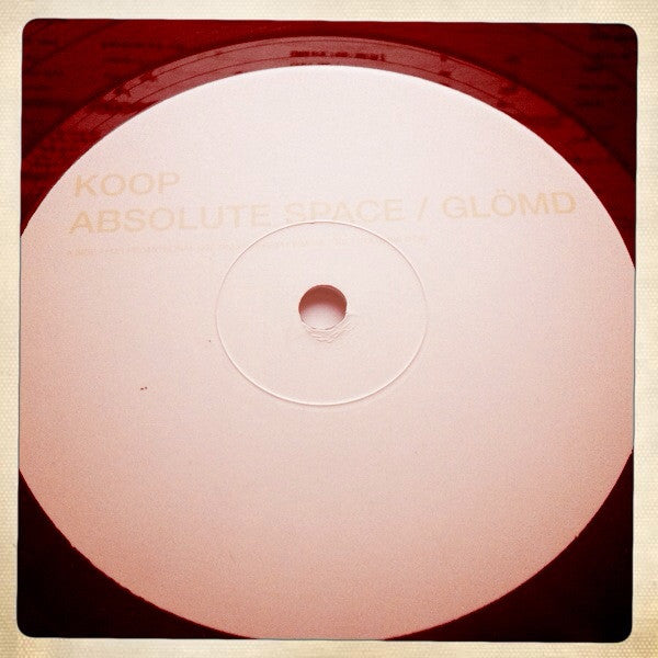 Koop : Glömd (12", Promo, Smplr)