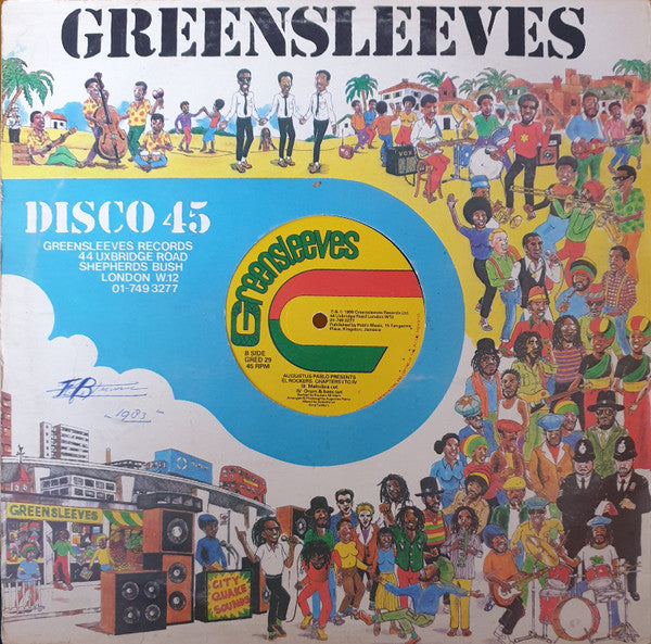 Augustus Pablo : El Rockers Chapters I To IV (12")