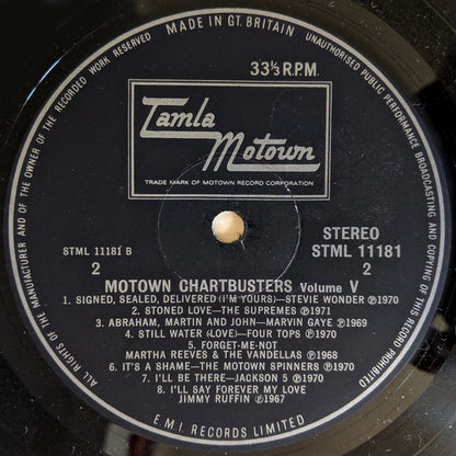Various : Motown Chartbusters Vol.5 (LP, Comp)