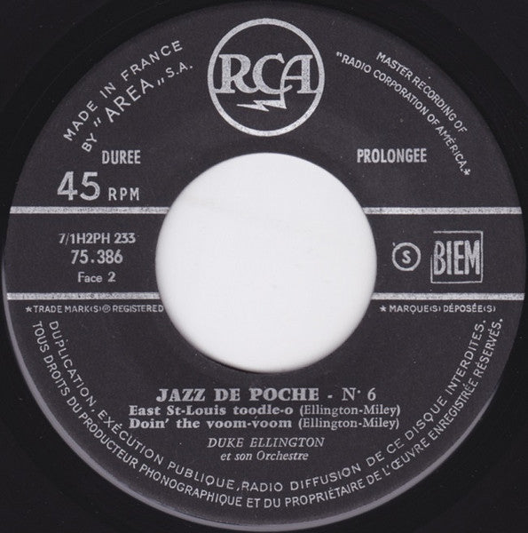 Duke Ellington : Creole Love Call (7", EP, Comp)