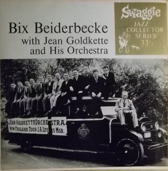 Jean Goldkette And His Orchestra : Bix Beiderbecke With Jean Goldkette And His Orchestra (7", EP)
