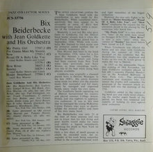 Jean Goldkette And His Orchestra : Bix Beiderbecke With Jean Goldkette And His Orchestra (7", EP)