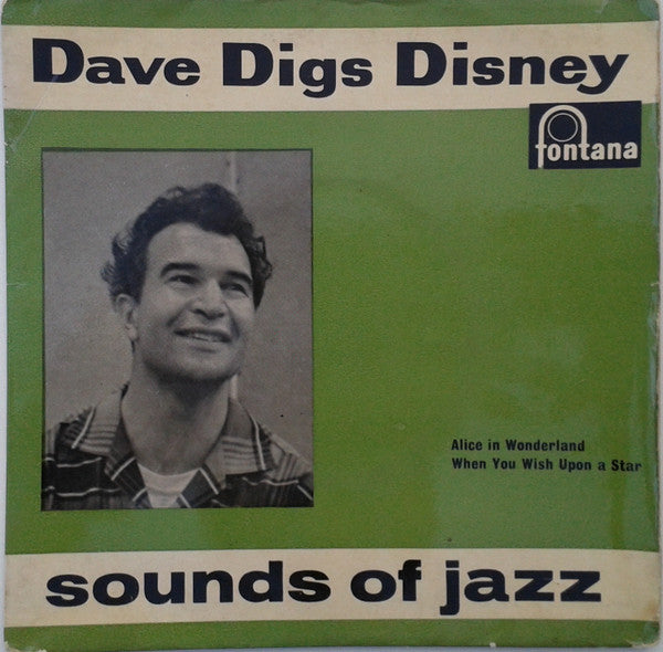 The Dave Brubeck Quartet : Dave Digs Disney (7", EP, Single)