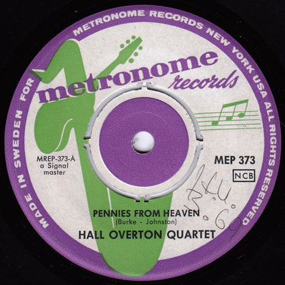 Phil Woods, The Hall Overton Quartet : Pennies From Heaven (7", EP)