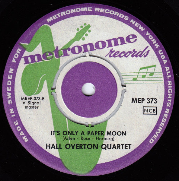 Phil Woods, The Hall Overton Quartet : Pennies From Heaven (7", EP)