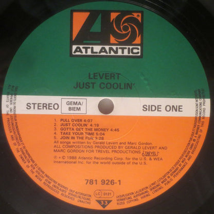 Levert : Just Coolin' (LP, Album)