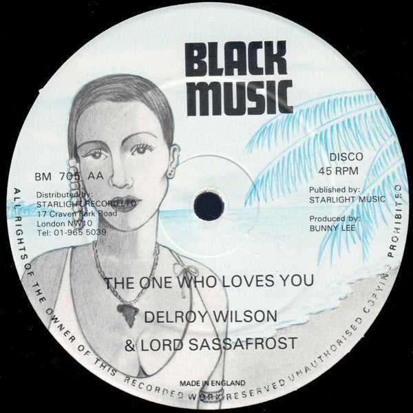 Delroy Wilson & Lord Sassafrass : No More Heartaches / The One Who Loves You (12", Maxi)