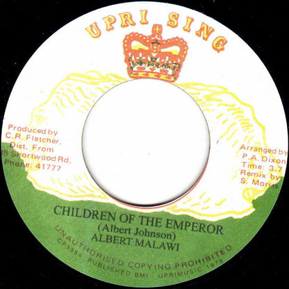 Albert Malawi : Children Of The Emperor (7", RE, Unofficial)