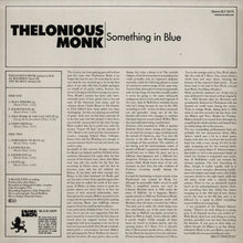 Thelonious Monk : Something In Blue (LP, Album)