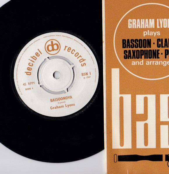 Graham Lyons : Jazz Bassoon (7")