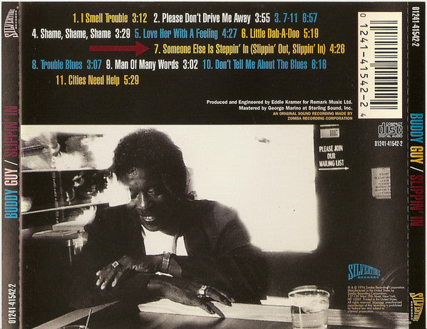 Buddy Guy : Slippin' In (CD, Album)