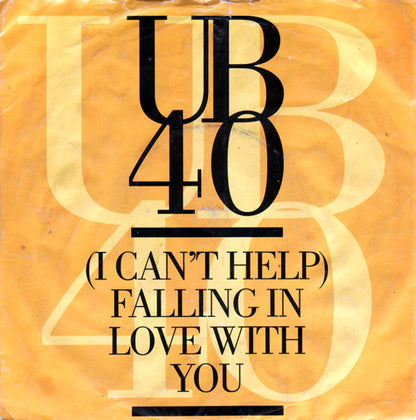 UB40 : (I Can't Help) Falling In Love With You (7", Single)