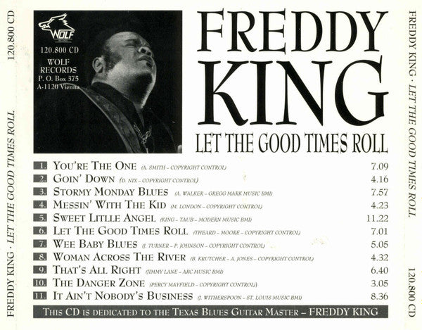 Freddie King : Let The Good Times Roll (CD, Album)