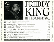 Freddie King : Let The Good Times Roll (CD, Album)