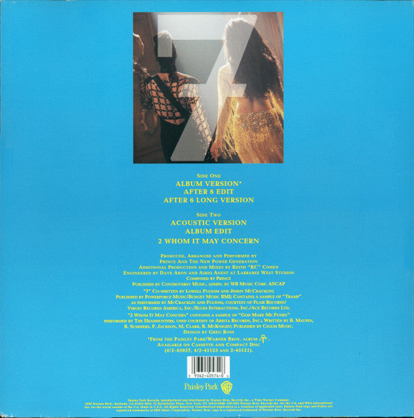 Prince And The New Power Generation : 7 (12", Maxi)