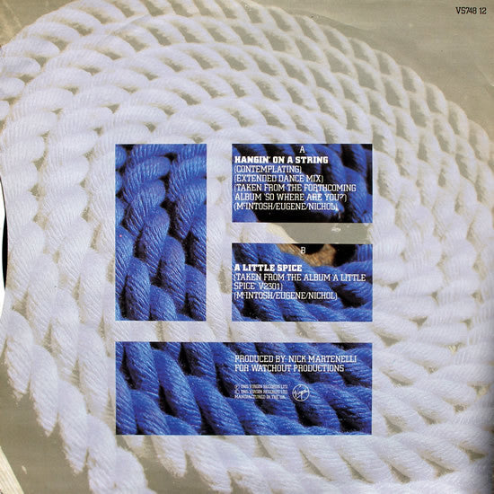 Loose Ends : Hangin' On A String (Contemplating) (Extended Dance Mix) (12")
