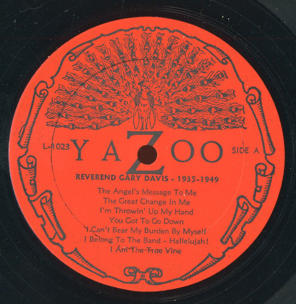 Rev. Gary Davis : 1935-1949 (LP, Comp, RE)