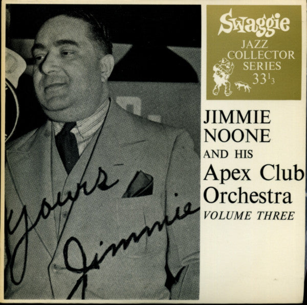 Jimmie Noone's Apex Club Orchestra : Jimmie Noone And His Apex Club Orchestra Vol. 3 (7", EP)