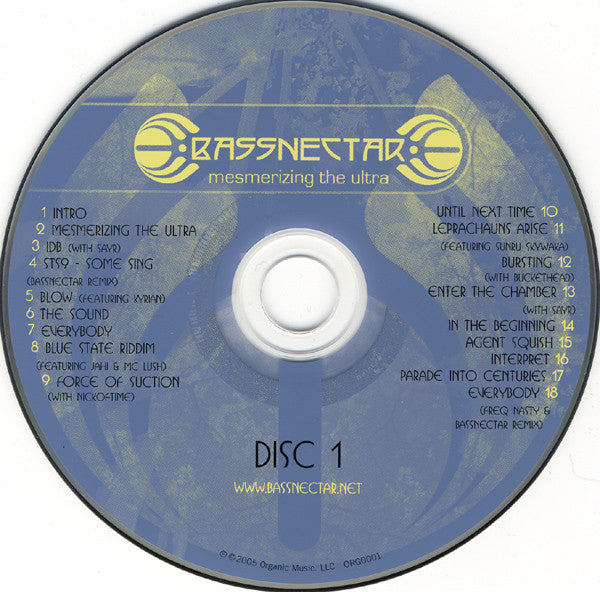 Bassnectar : Mesmerizing The Ultra (2xCD, Album)