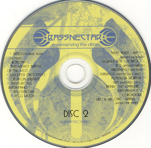Bassnectar : Mesmerizing The Ultra (2xCD, Album)