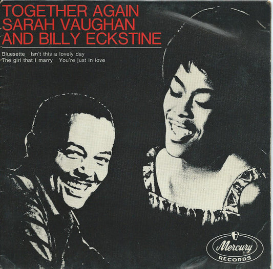 Sarah Vaughan And Billy Eckstine : Together Again (7", EP, Mono)