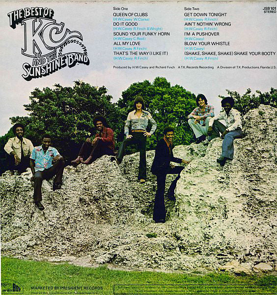 KC & The Sunshine Band : The Best Of KC And The Sunshine Band (LP, Comp)