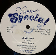 Dennis Brown : Lovelight (12", Blu)