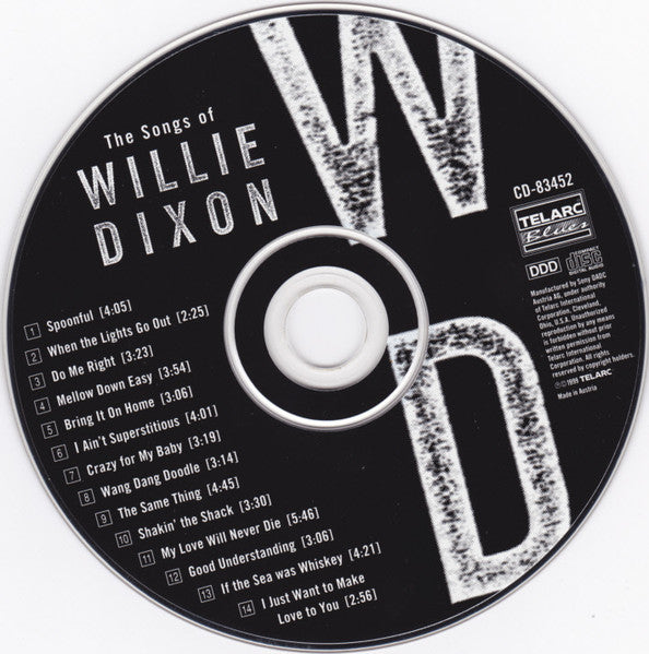 Various : The Songs Of Willie Dixon (CD, Album)