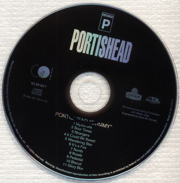 Portishead : Dummy (CD, Album, PMD)