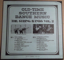 Various : Old Time Southern Dance Music : The String Bands Vol 2 (LP, Comp)