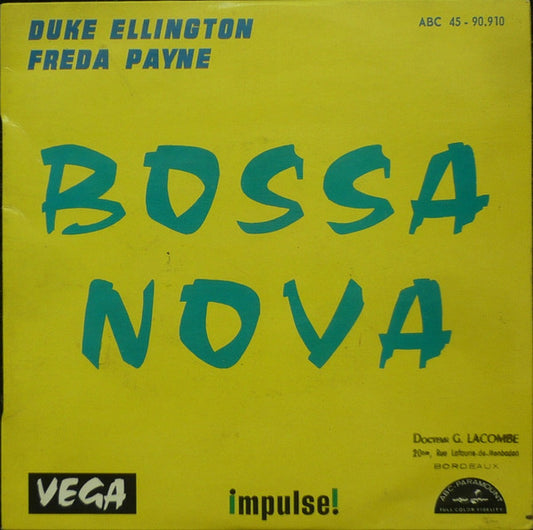 Duke Ellington And His Orchestra / Freda Payne : Bossa Nova (7", EP)