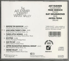 Art Farmer Quartet : Warm Valley (CD, Album)