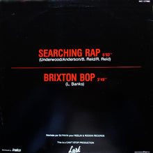 Bon Rock & The Rythem Rebellion : Searching Rap (12", Maxi)