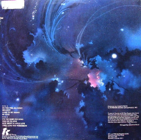 KC & The Sunshine Band : Who Do Ya (Love) (LP, Album, PRC)