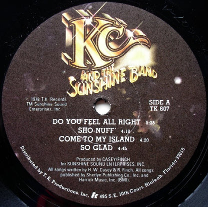 KC & The Sunshine Band : Who Do Ya (Love) (LP, Album, PRC)