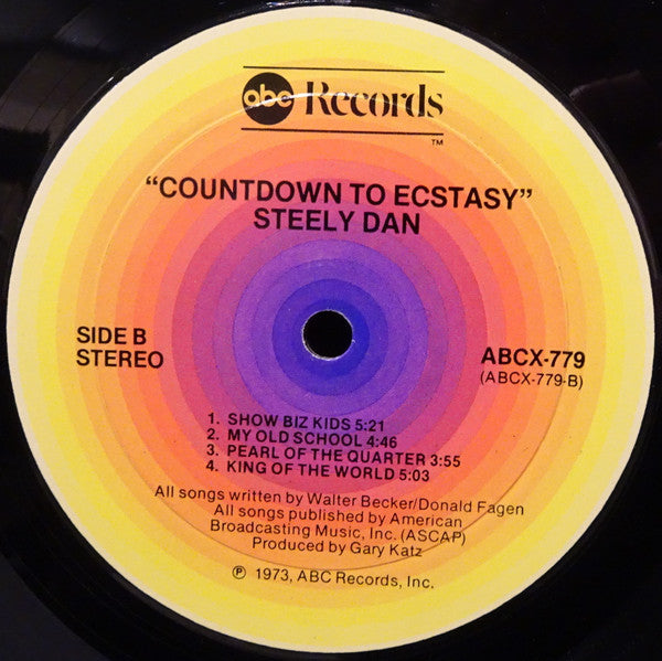 Steely Dan : Countdown To Ecstasy (LP, Album, RE)