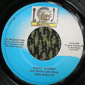Ken Boothe : Dont Worry (7")