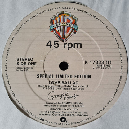 George Benson : Love Ballad (12", Ltd)