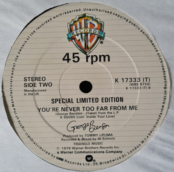 George Benson : Love Ballad (12", Ltd)