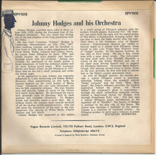Johnny Hodges And His Orchestra : The "Rabbit" (7", EP)
