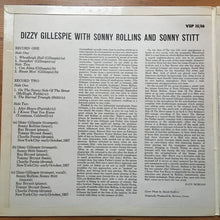 Dizzy Gillespie, Sonny Rollins & Sonny Stitt : Dizzy Gillespie With Sonny Rollins And Sonny Stitt (2xLP, Comp)