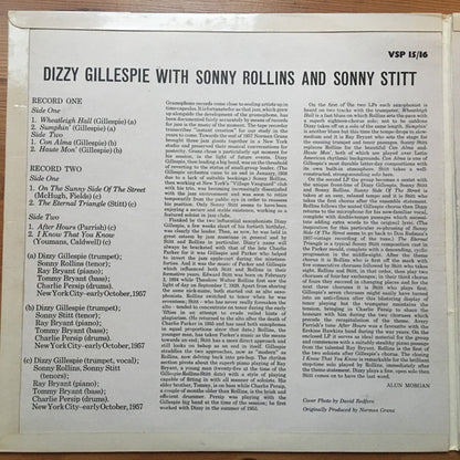 Dizzy Gillespie, Sonny Rollins & Sonny Stitt : Dizzy Gillespie With Sonny Rollins And Sonny Stitt (2xLP, Comp)