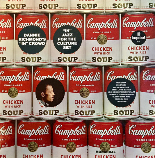 Dannie Richmond's "In" Crowd : "In" Jazz For The Culture Set (LP, Album, Mono)