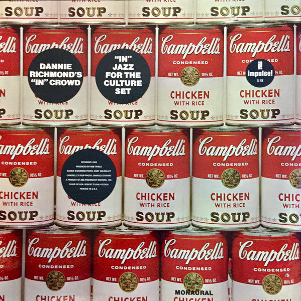 Dannie Richmond's "In" Crowd : "In" Jazz For The Culture Set (LP, Album, Mono)