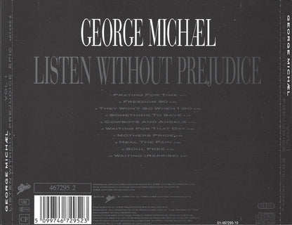 George Michael : Listen Without Prejudice Vol. 1 (CD, Album, RP)