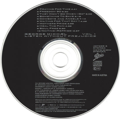 George Michael : Listen Without Prejudice Vol. 1 (CD, Album, RP)