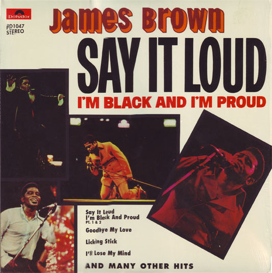 James Brown : Say It Loud (I'm Black And I'm Proud) (LP, Album, RE)